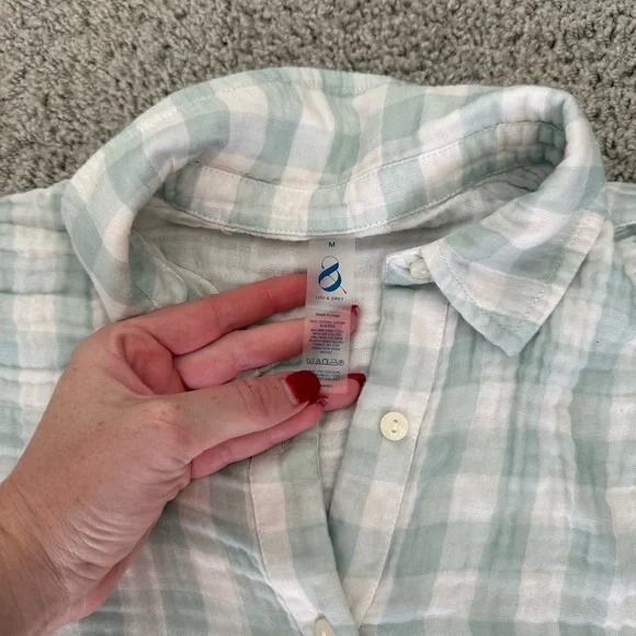 Loft Lou & Grey Beach Gauze Shirt - Picture 3 of 4